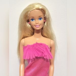 Vintage 1995 Pretty Hearts Barbie Doll - Redressed